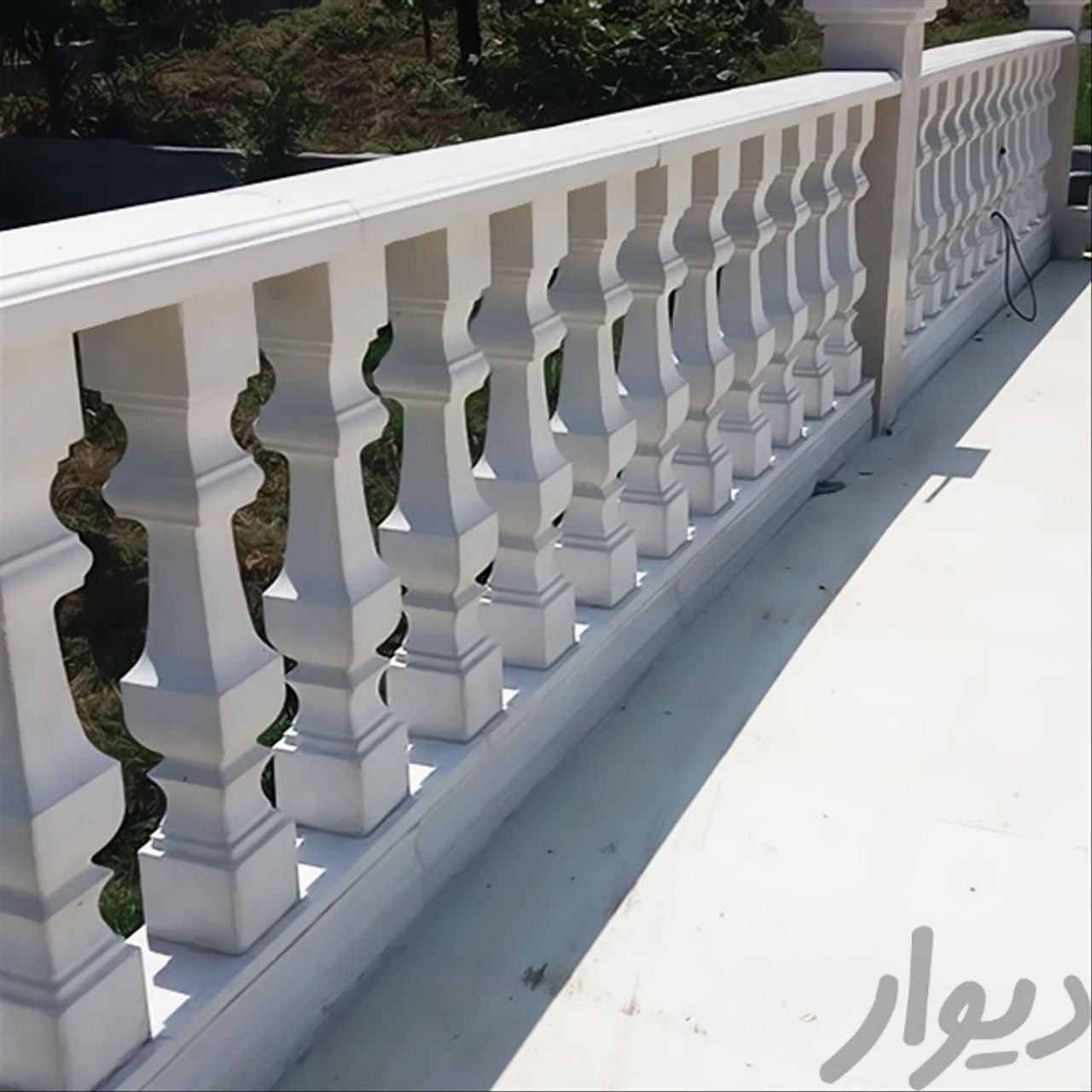 گالری تصویر  نرده حصاری طرح توسکا | زیبا، مقاوم و با قابلیت رنگ‌آمیزی - 